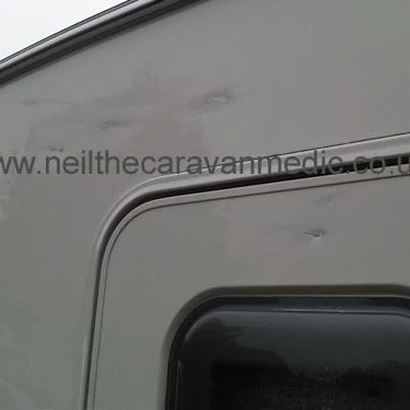 Aluminium Panel Caravan Repair