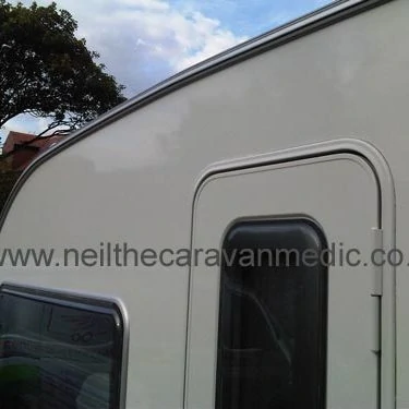 Aluminium Panel Caravan Repair