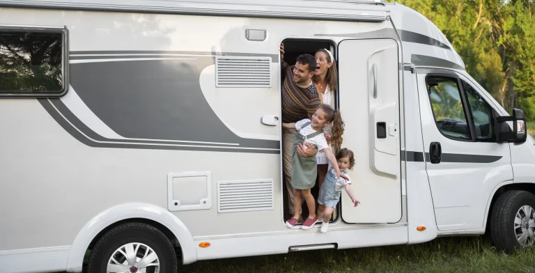 Family Fun In Motorhome