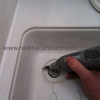 Caravan Plastic Shower Tray Repair